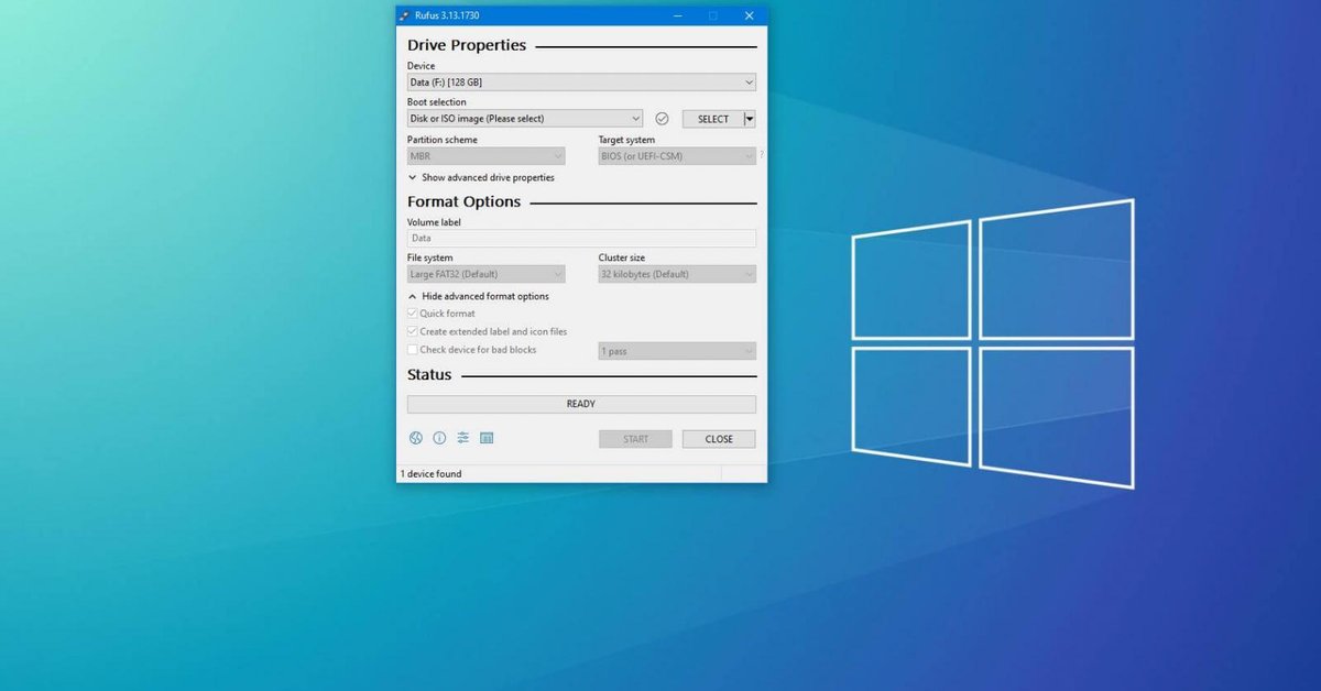 create a bootable usb of linux for a mac mini in windows 10